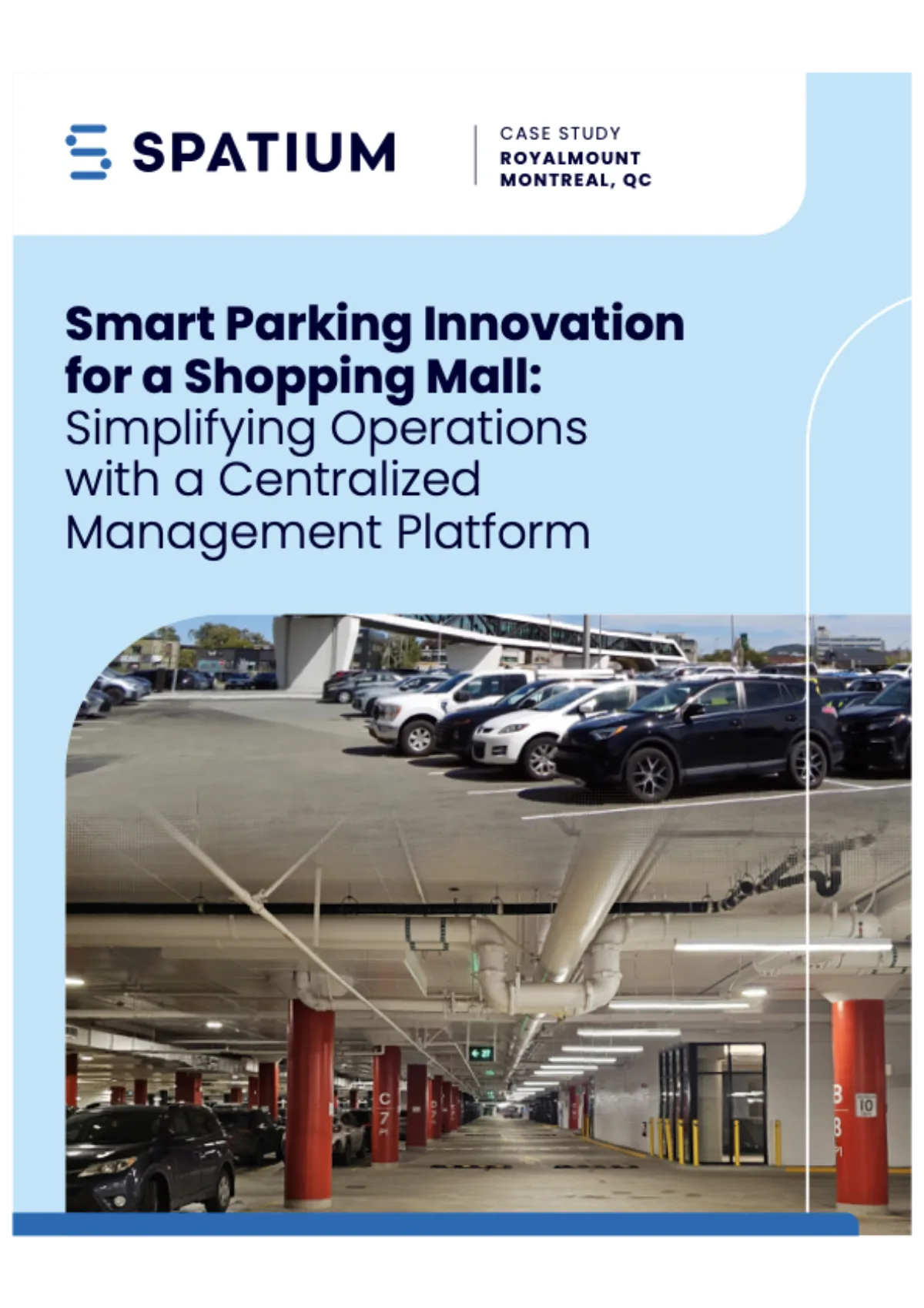Royalmount Shopping Mall case study PDF cover